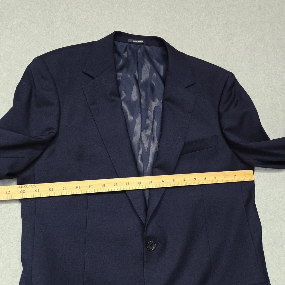 Mattarazi Uomo Blazer Mens 52L Wool Cashmere Venezia Sartoriale Italy